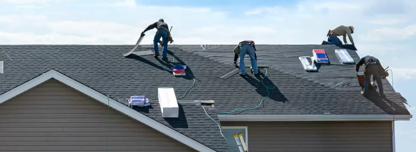 Roofers On Roof