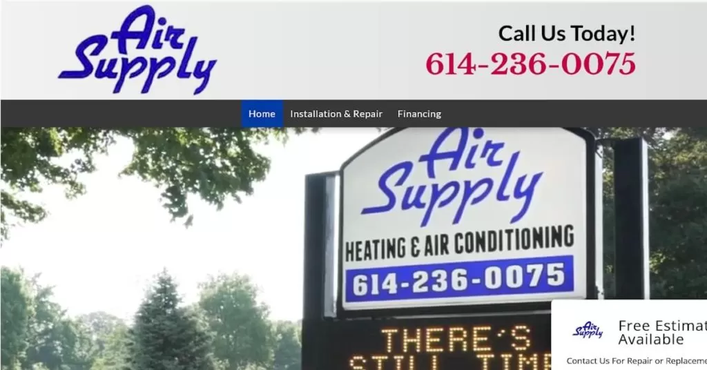 Air Supply Heating Air Conditioning
