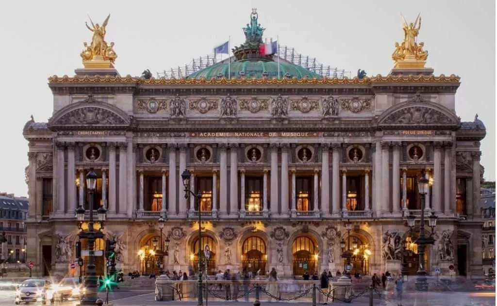 Mansard Roof Is The Opera Garnier In Paris1