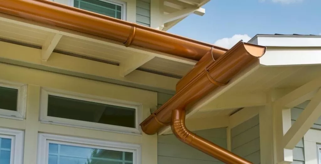 Copper Gutters