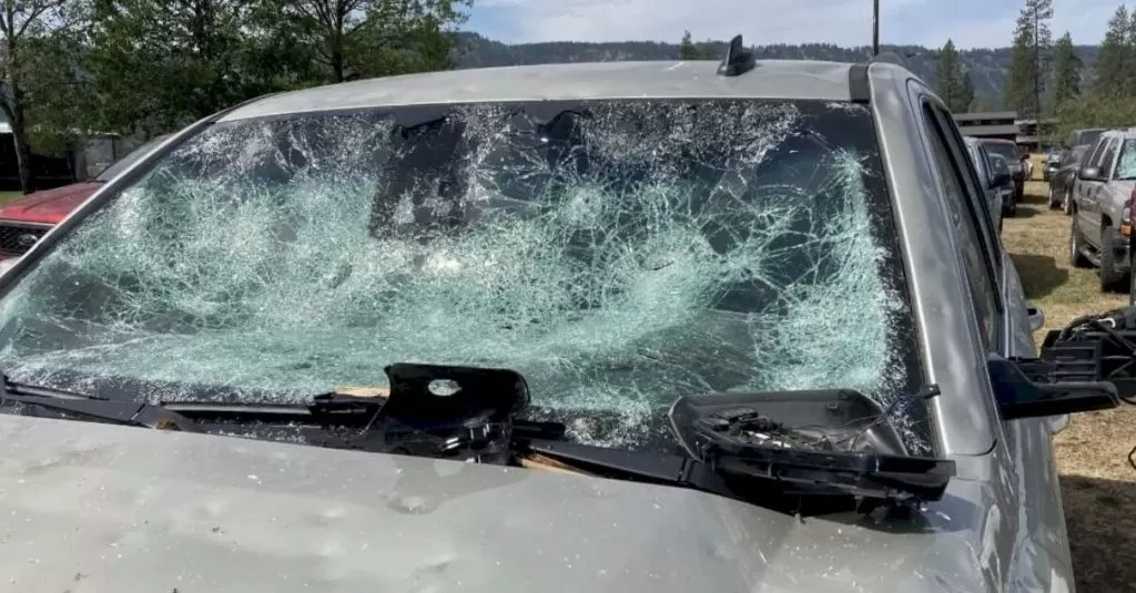 Hail Damage Car