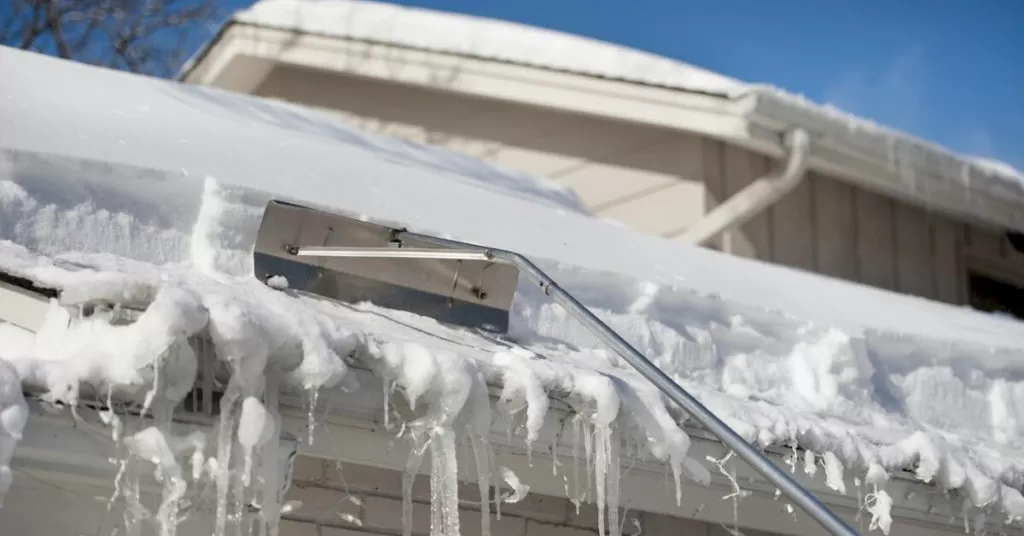 Ice Snow Removal Roof