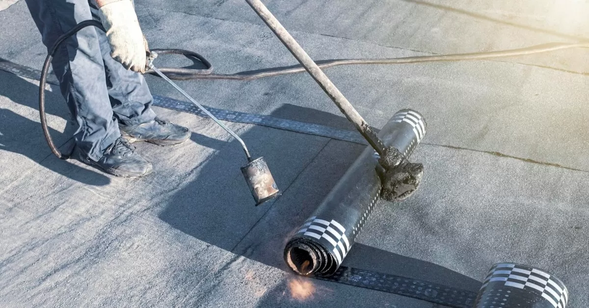 Install Rolled Roofing