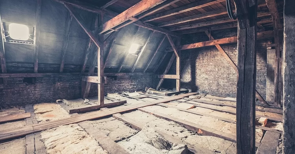 Poor Attic Insulation