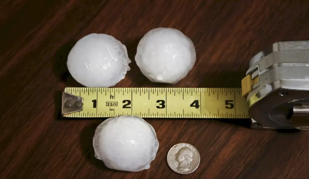 HAIL SIZE