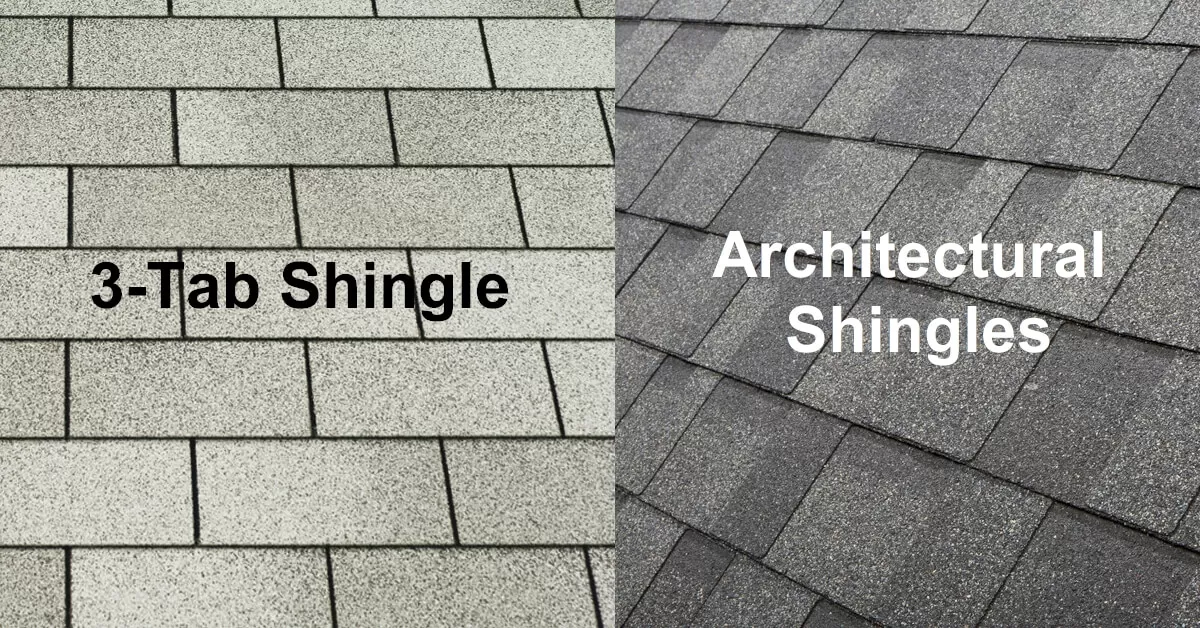 Architectural Shingles 3 Tab