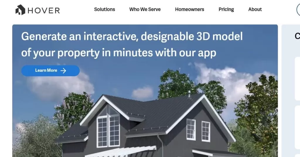 Roofing App Hover
